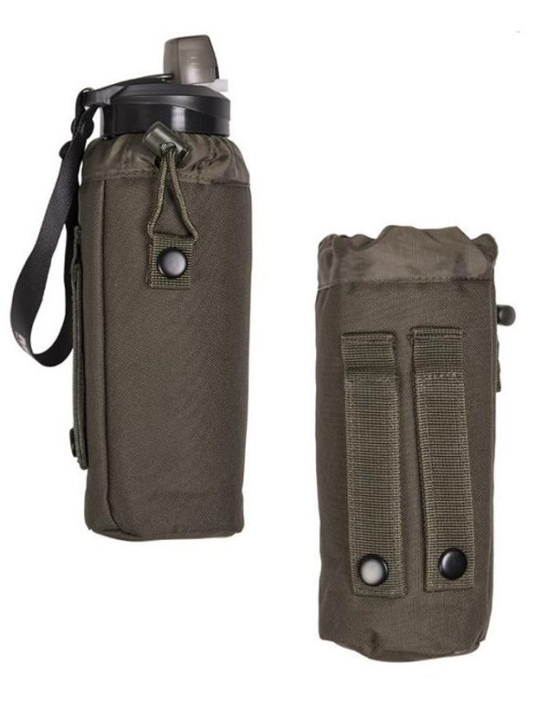 Portabottiglia termico mollesystem  MIL-TEC  verde