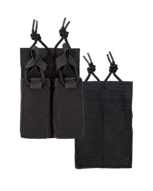 Portacaricatore  doppio da pistola  nero VELCRO