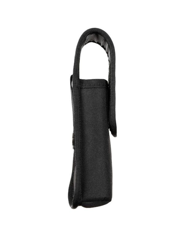 Portatorcia cilindrico in cordura MFH di colore nero