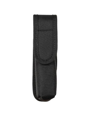 Portatorcia cilindrico in cordura MFH di colore nero