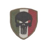 Patch italia punisher scudetto