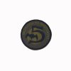 Patch ricamata 5° Paracadutisti Silenziosi e Aggressivi