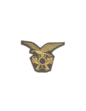 Fregio ricamato per norvegese Alpini fucilieri colore oro