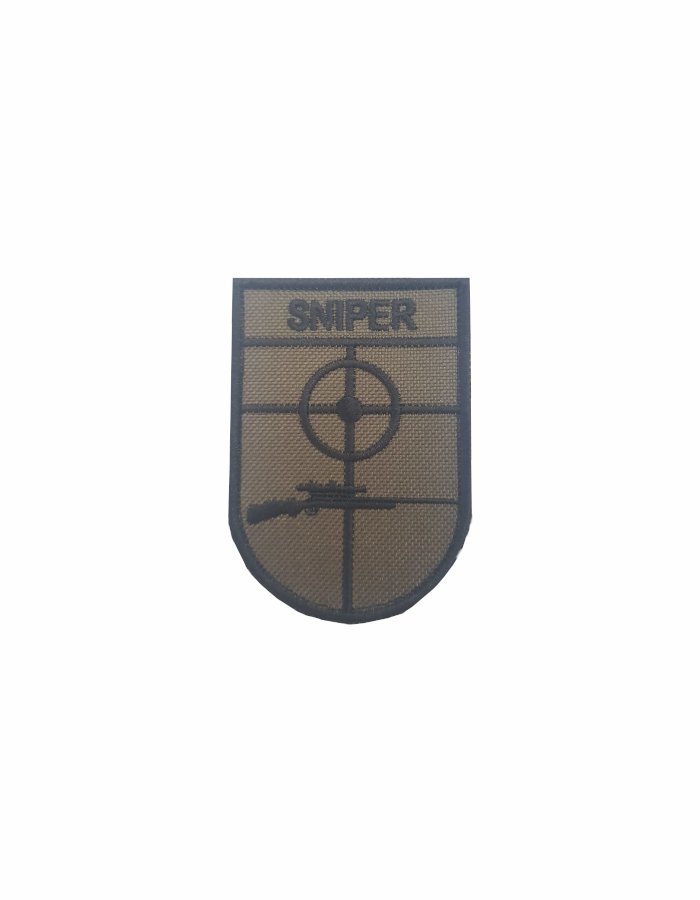 Ricamo scudetto Sniper