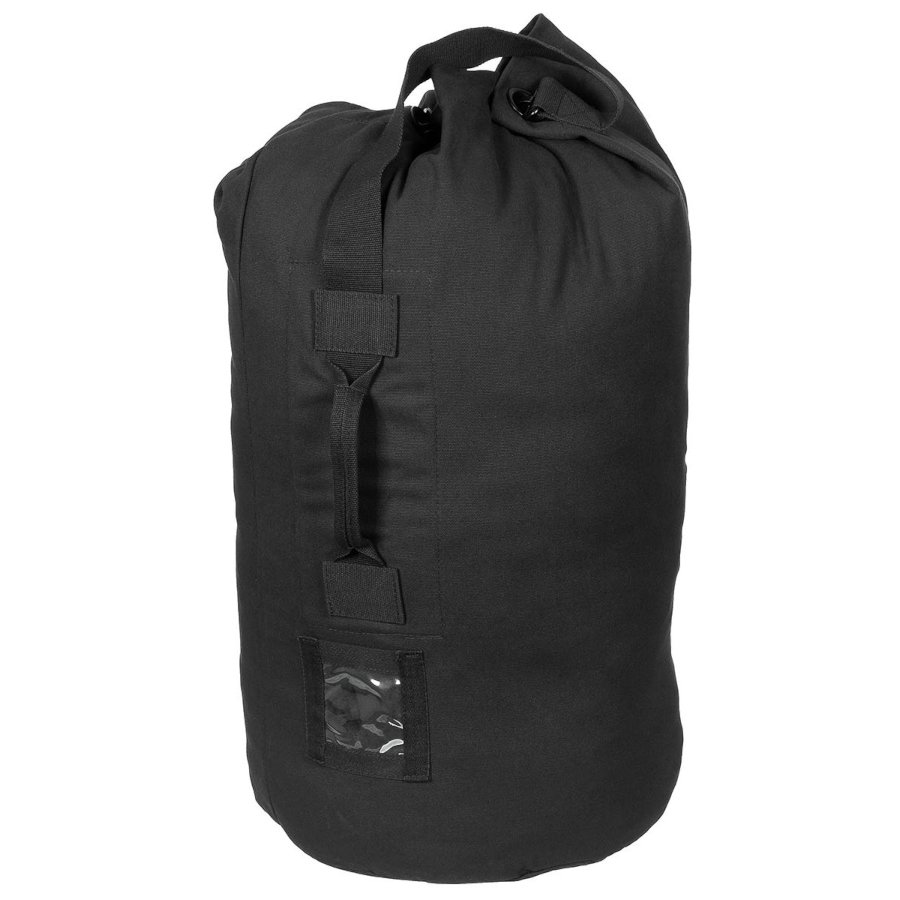Borsa militare americana duffle bag MFH 100 lt nera