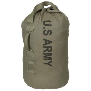 Borsa militare americana duffle bag MFH 100 litri verde