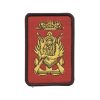 Patch Lagunari mao ricamato rosso giallo