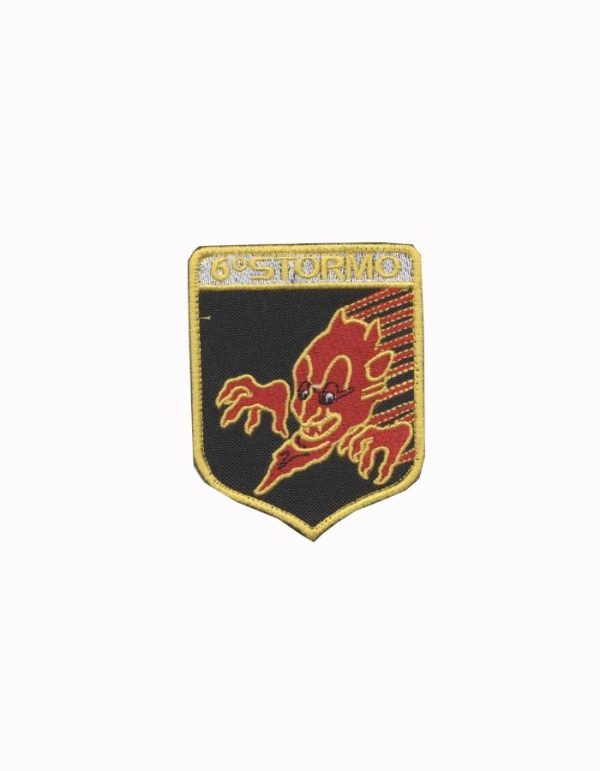 Patch ricamata 6° Stormo Diavoletto a colori