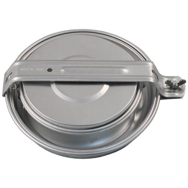 Set di pentole da campeggio Deluxe in alluminio