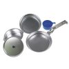 Set di pentole da campeggio Deluxe in alluminio