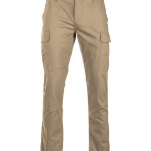 Pantaloni cargo MIL-TEC tipo BDU slim fit di colore khaki
