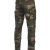 Pantaloni cargo MIL-TEC tipo BDU slim fit woodland