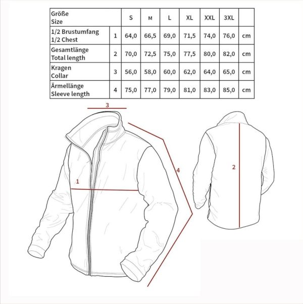 Giacca impermeabile antivento in softshell MFH nero