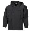 Giacca impermeabile antivento in softshell MFH nero