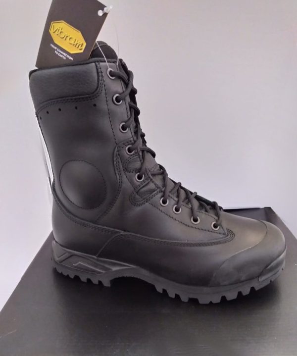 Anfibi Militari da lancio Predator Wintex in pelle neri