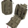 Borsa Medica modulare IFAK Individual MIL-TEC di colore verde