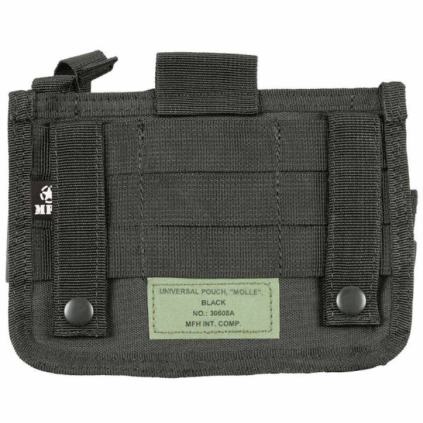 Base con 4 tasche multifunzione Mollesystem nero