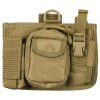 Base con 4 tasche multifunzione Mollesystem coyote tan