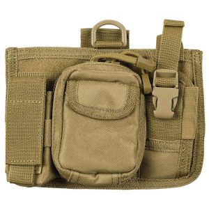 Base con 4 tasche multifunzione Mollesystem coyote tan