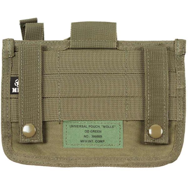 Base con 4 tasche multifunzione Mollesystem Verde