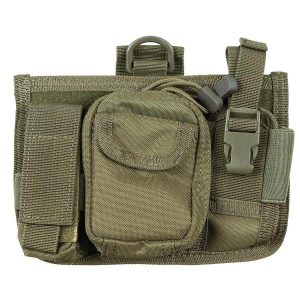 Base con 4 tasche multifunzione Mollesystem Verde