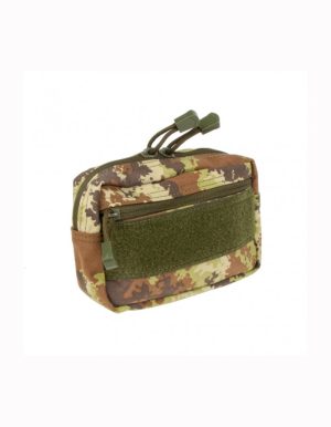 Tasca MOLLE con attacchi frontali small vegetato