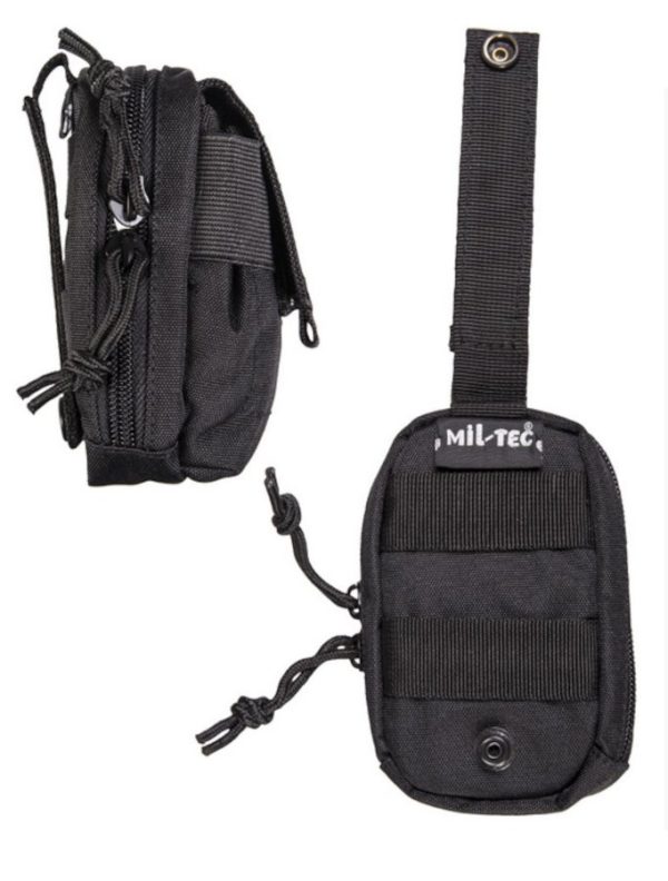Tasca modulare porta accessori MIL-TEC di colore nero