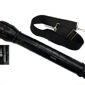 Torcia a led in alluminio fuoco regolabile e bussola