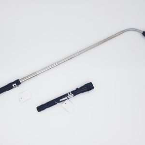 Minitorcia ad alta luminosità (3led) telescopica in alluminio