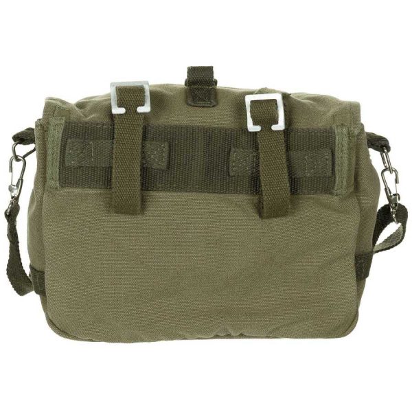 Tascapane piccolo tipo militare MFH in canvas di colore verde