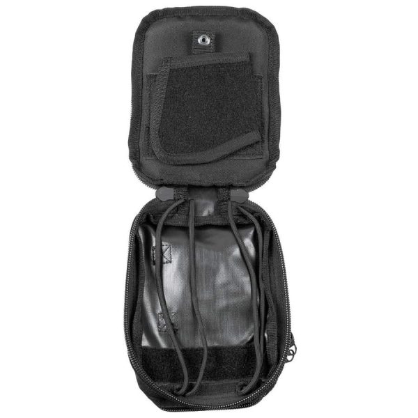 Borsa a tracolla MFH nera con fondina interna removibile