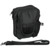 Borsa a tracolla MFH nera con fondina interna removibile