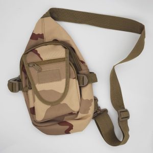 Zainetto monospalla mimetico desert