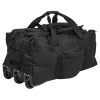 Borsa da viaggio duffle bag trolley nero 118 litri