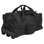 images Borsa da viaggio duffle bag trolley nero 118 litri