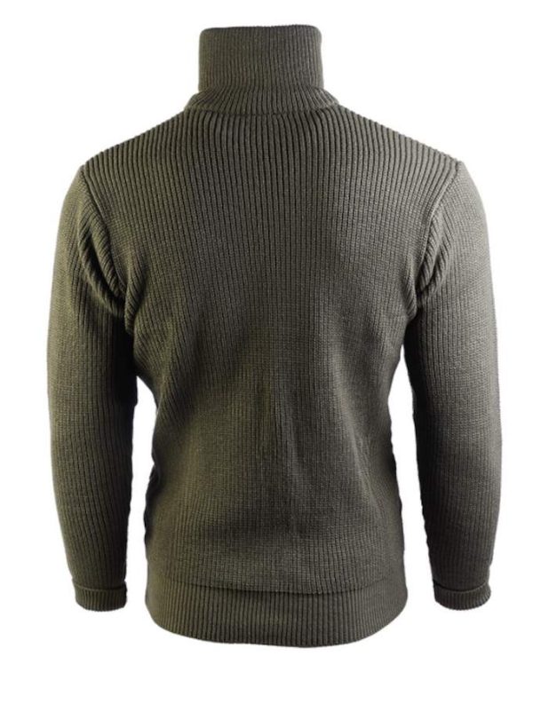 Maglione militare MIL-TEC modello Troyer di colore verde