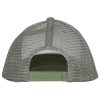 Cappello trucker MFH di colore verde con logo stampato
