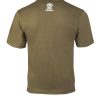 T-shirt militare MIL-TEC di colore verde logo ALLIED STAR