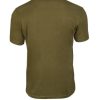 T-shirt militare MIL-TEC di colore verde logo ARMY