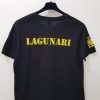 T-shirt nera Reggimento Lagunari Serenissima a 3 stampe