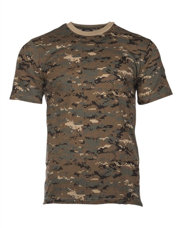 T-shirt militare by MIL-TEC mimetica marpat 100% cotone
