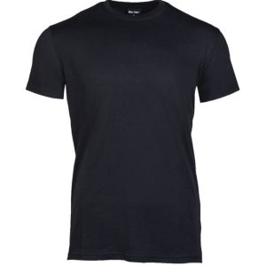 T-shirt militare MIL-TEC di colore nero 100% cotone