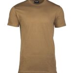 images T-shirt militare MIL-TEC di colore coyote tan 100% cotone