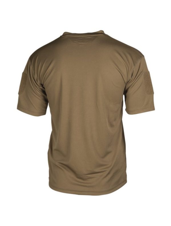 T-shirt tattica MIL-TEC quickdry di colore dark coyote