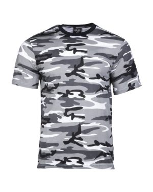 T-shirt militare by MIL-TEC mimetica urban 100% cotone