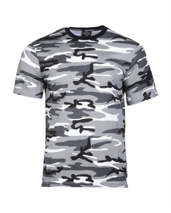 T-shirt militare by MIL-TEC mimetica urban 100% cotone