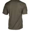 T-shirt tattica MIL-TEC quickdry di colore verde