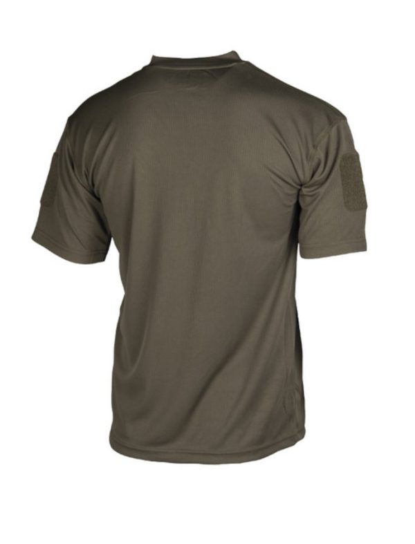 T-shirt tattica MIL-TEC quickdry di colore verde