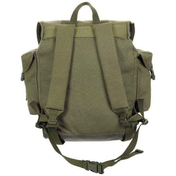 Zaino Alpino tedesco (modello nuovo) 30 litri in cotone verde OD