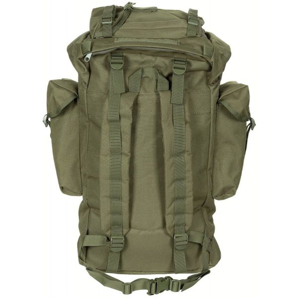 zaicmbtvde-01 Zaino Militare tipo Combat verde da 65 litri
